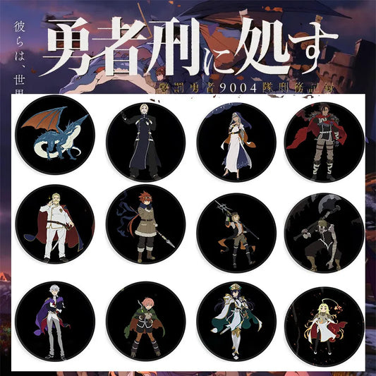 Anime Sentenced to Be a Hero Neely Button Pin