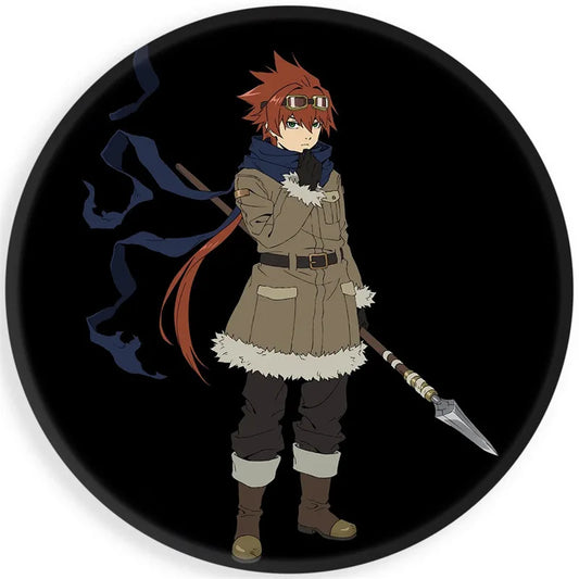 Anime Sentenced to Be a Hero Jayce Partiract Button Pin