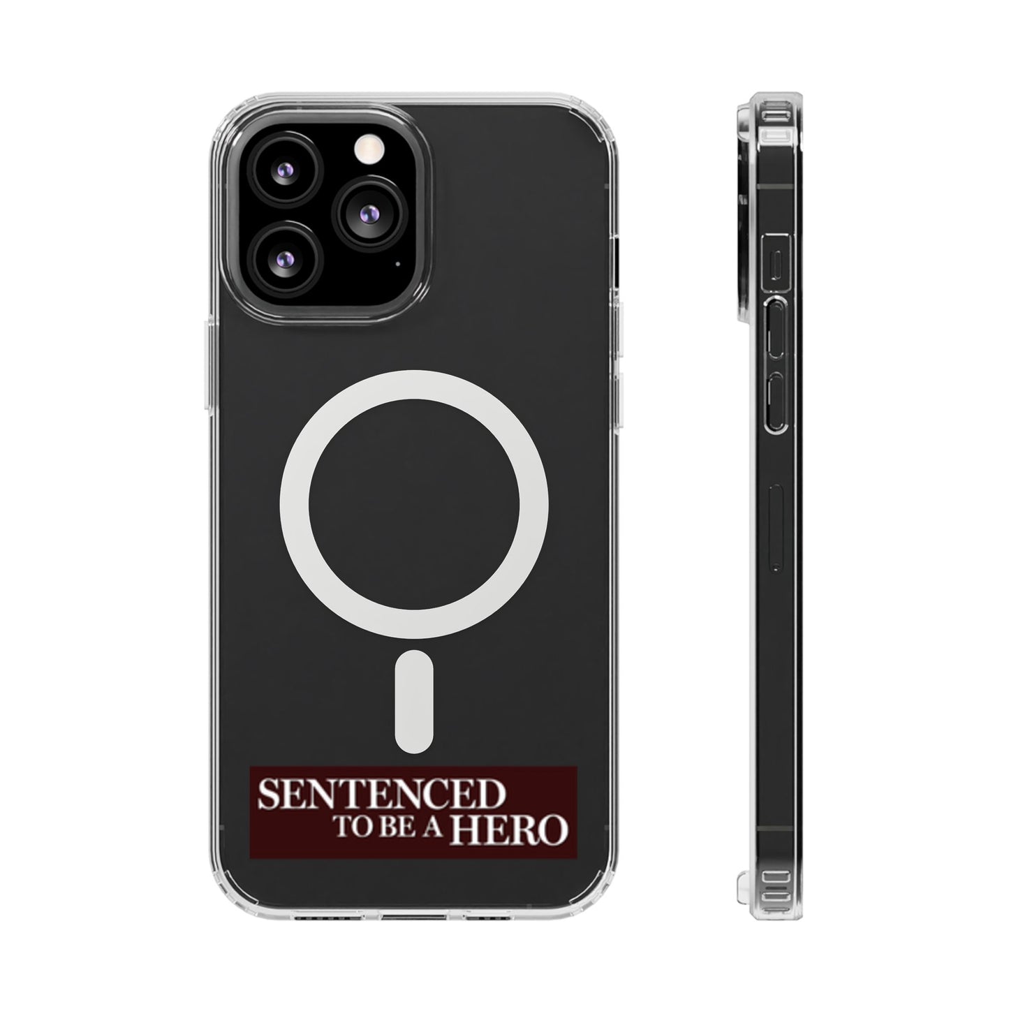 Sentenced to Be a Hero Logo MagSafe iPhone Case