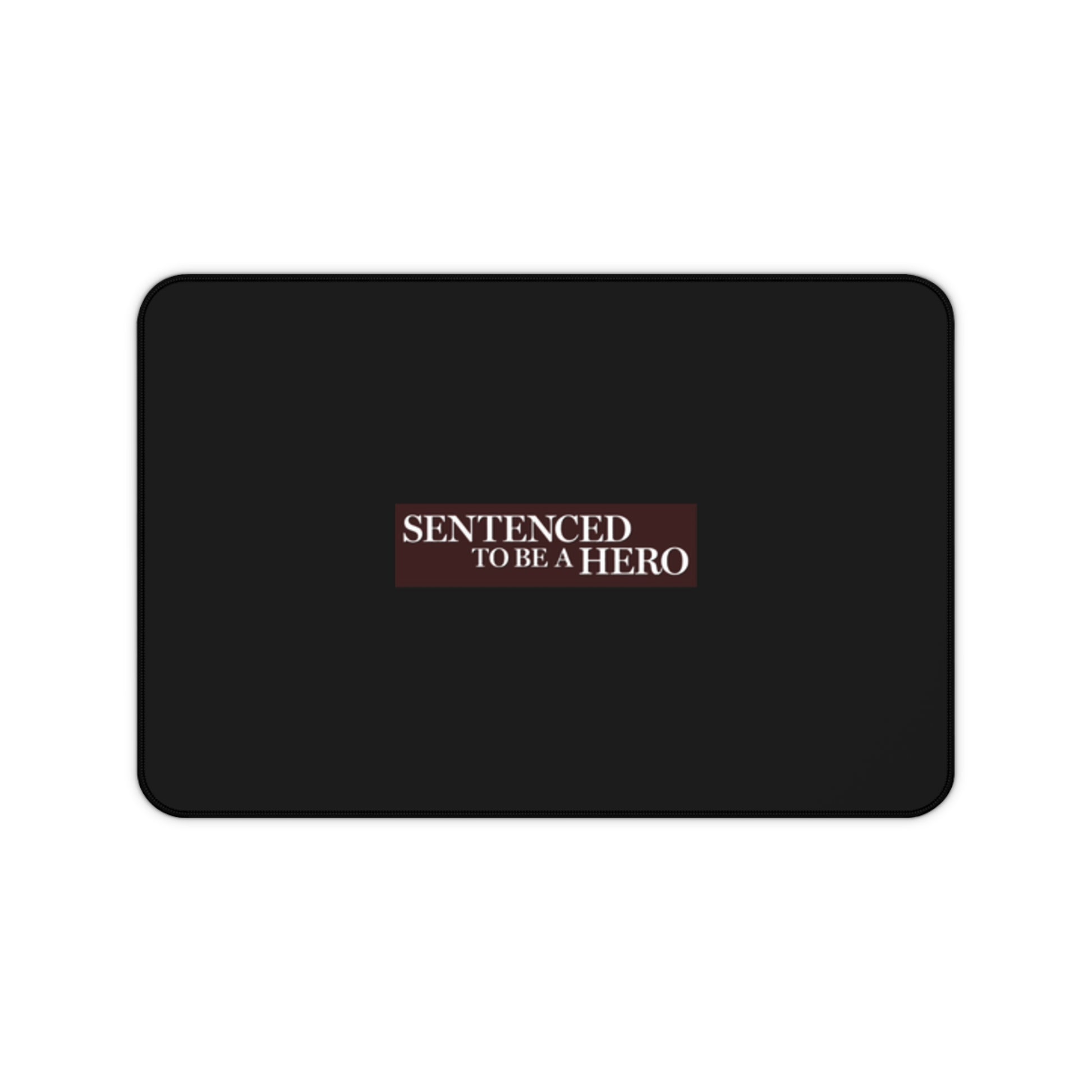 Sentenced to Be a Hero Logo Anime Black Mouse Pad