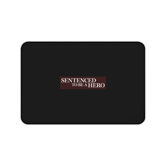 Sentenced to Be a Hero Logo Anime Black Mouse Pad