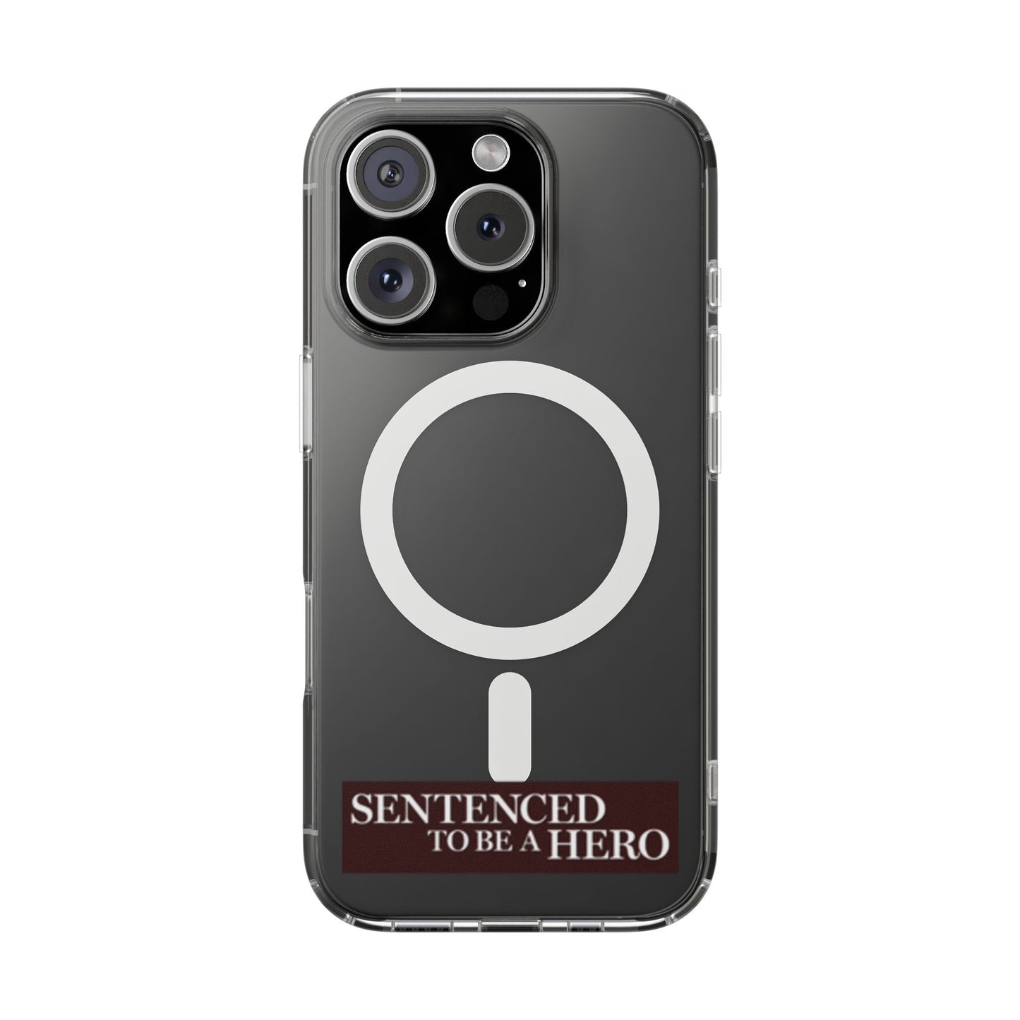 Sentenced to Be a Hero Logo MagSafe iPhone Case