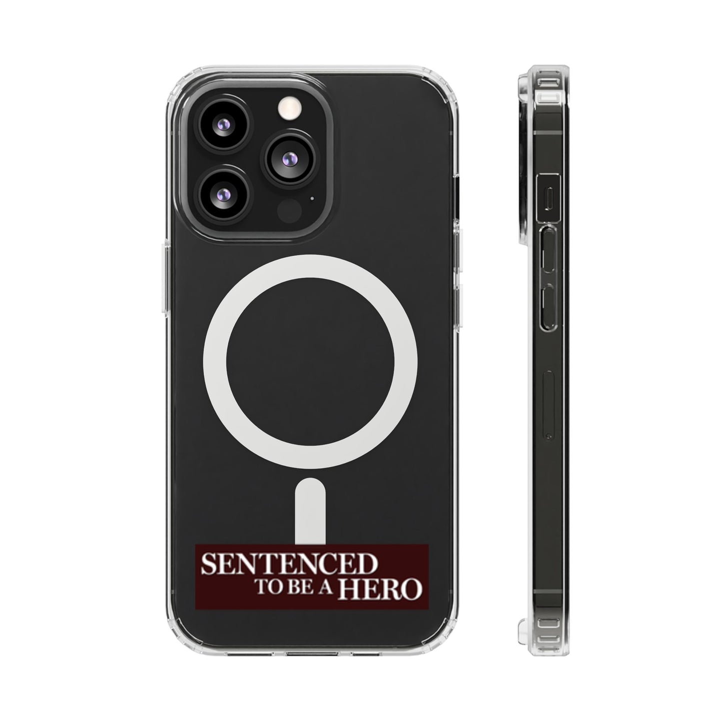 Sentenced to Be a Hero Logo MagSafe iPhone Case