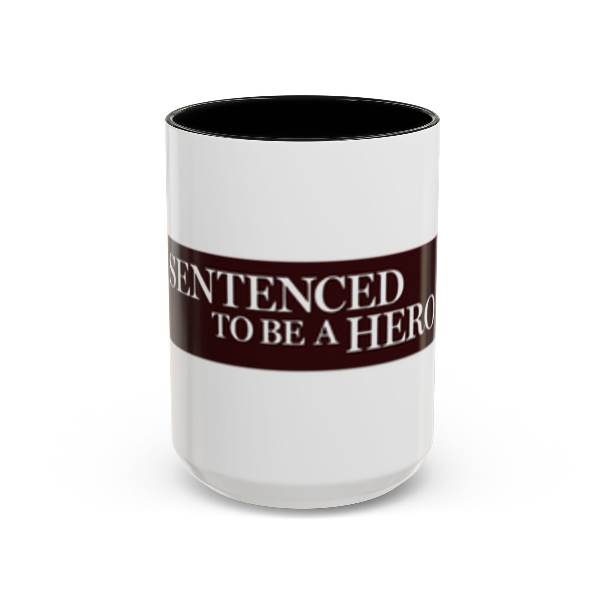 Sentenced to Be a Hero Logo Mug – 11oz & 15oz