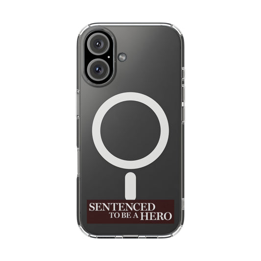 Sentenced to Be a Hero Logo MagSafe iPhone Case