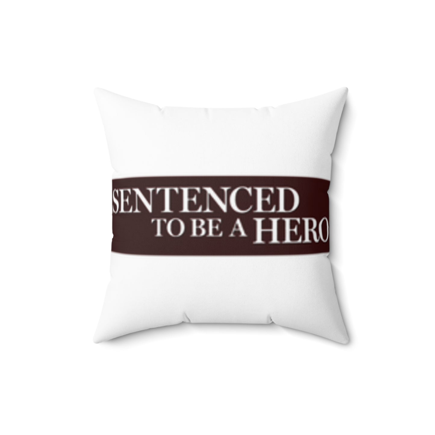 Sentenced to Be a Hero Logo Pillow
