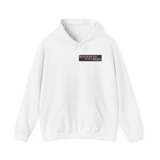 Sentenced to Be a Hero: The Prison Records of Penal Hero Unit 9004 V White Hoodie