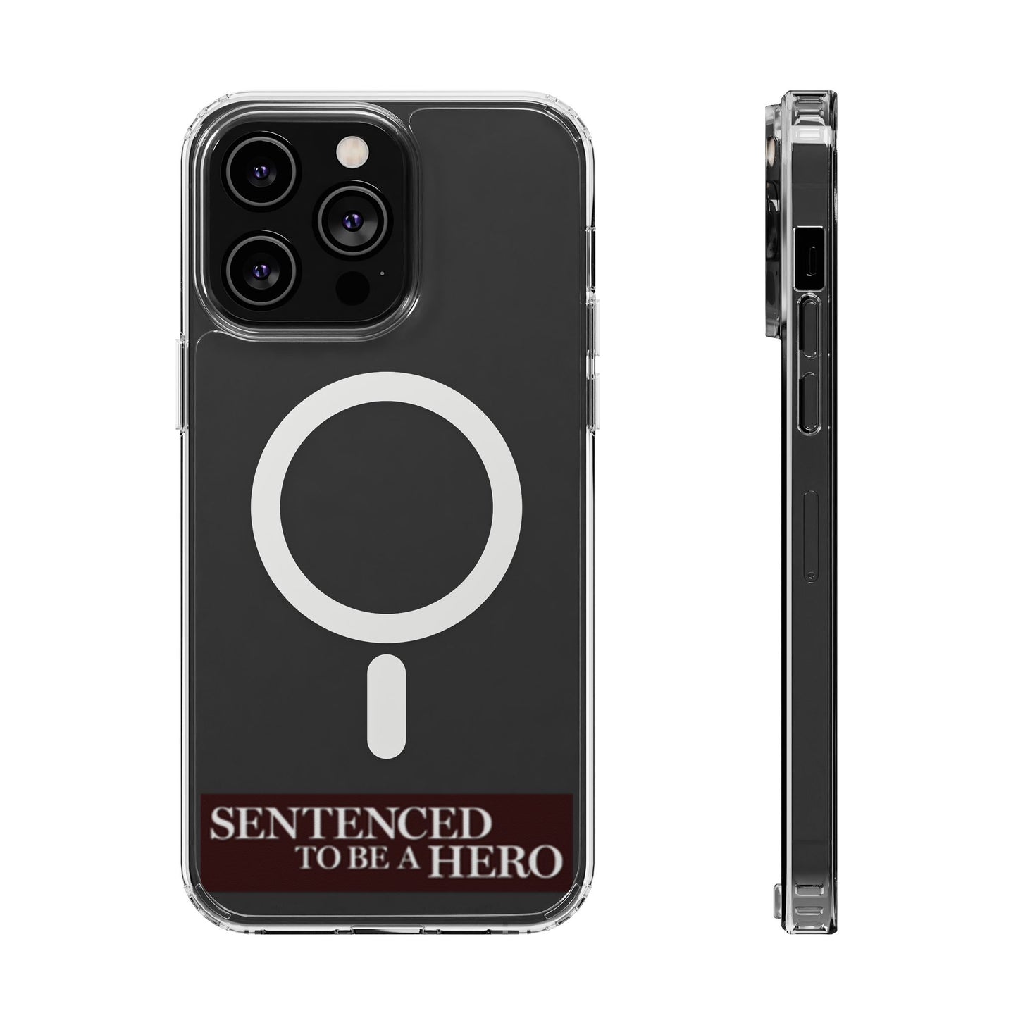 Sentenced to Be a Hero Logo MagSafe iPhone Case