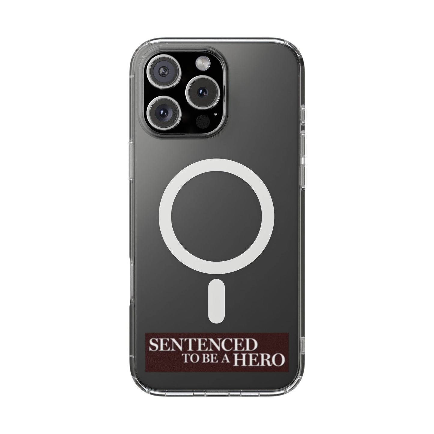 Sentenced to Be a Hero Logo MagSafe iPhone Case