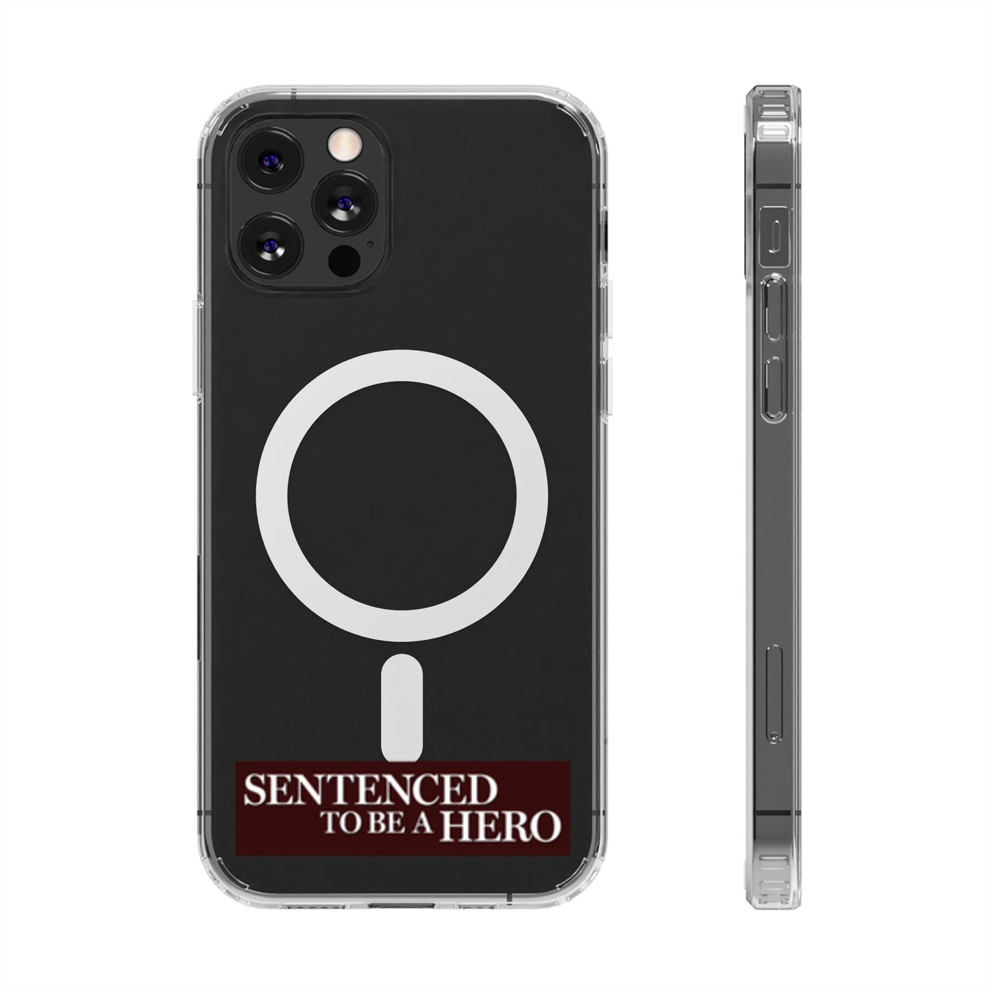 Sentenced to Be a Hero Logo MagSafe iPhone Case