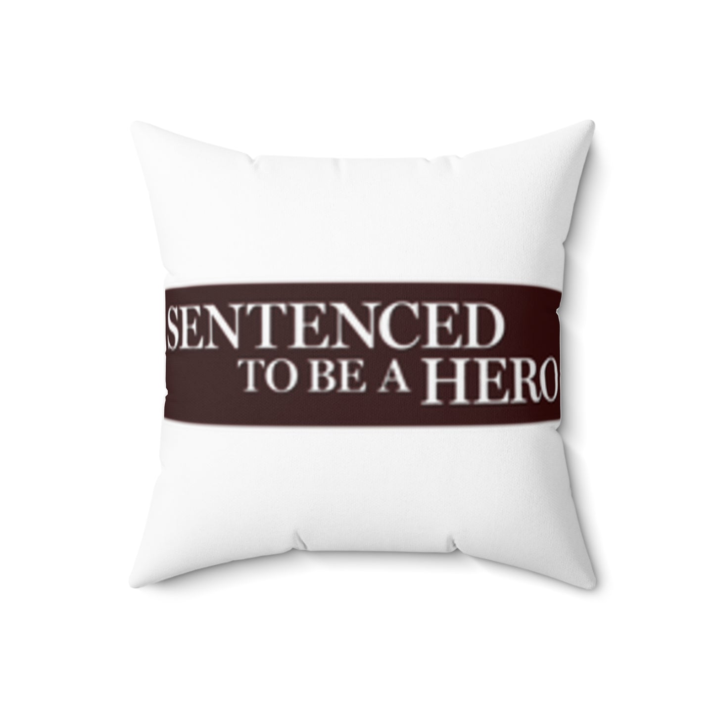 Sentenced to Be a Hero Logo Pillow
