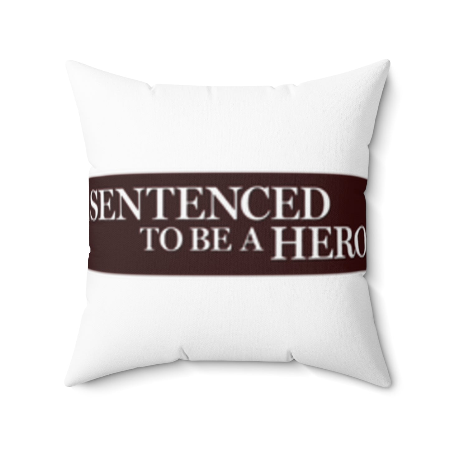 Sentenced to Be a Hero Logo Pillow