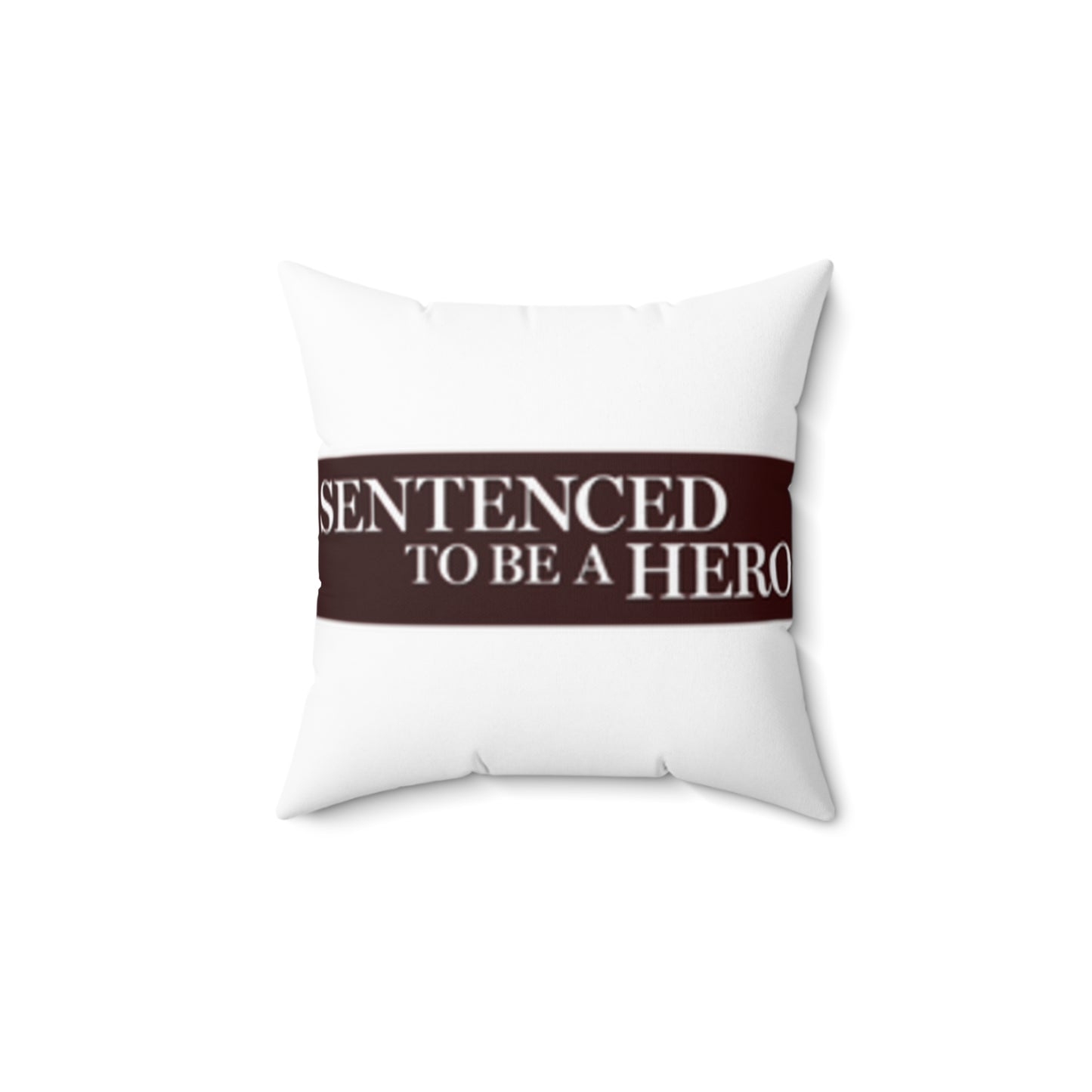 Sentenced to Be a Hero Logo Pillow