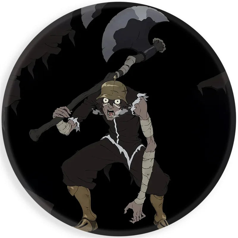 Anime Sentenced to Be a Hero Tatsuya Button Pin