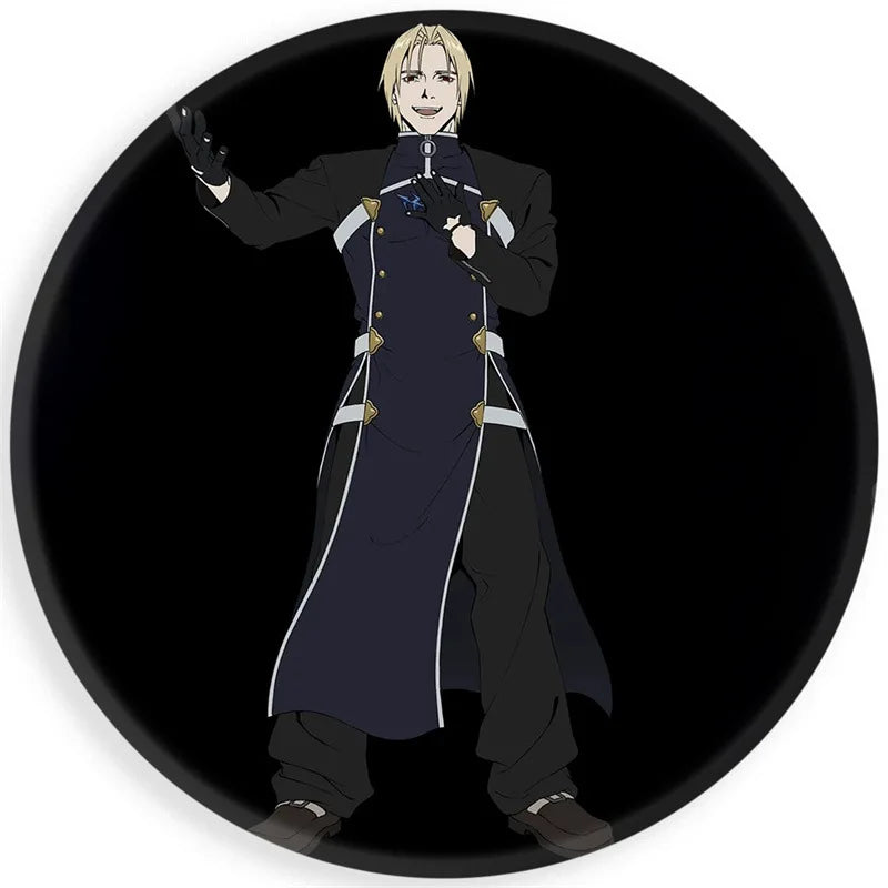 Anime Sentenced to Be a Hero Rhyno Button Pin