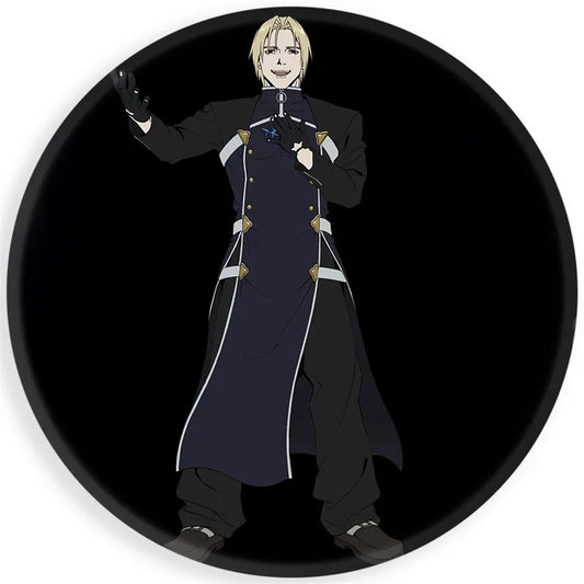 Anime Sentenced to Be a Hero Rhyno Button Pin