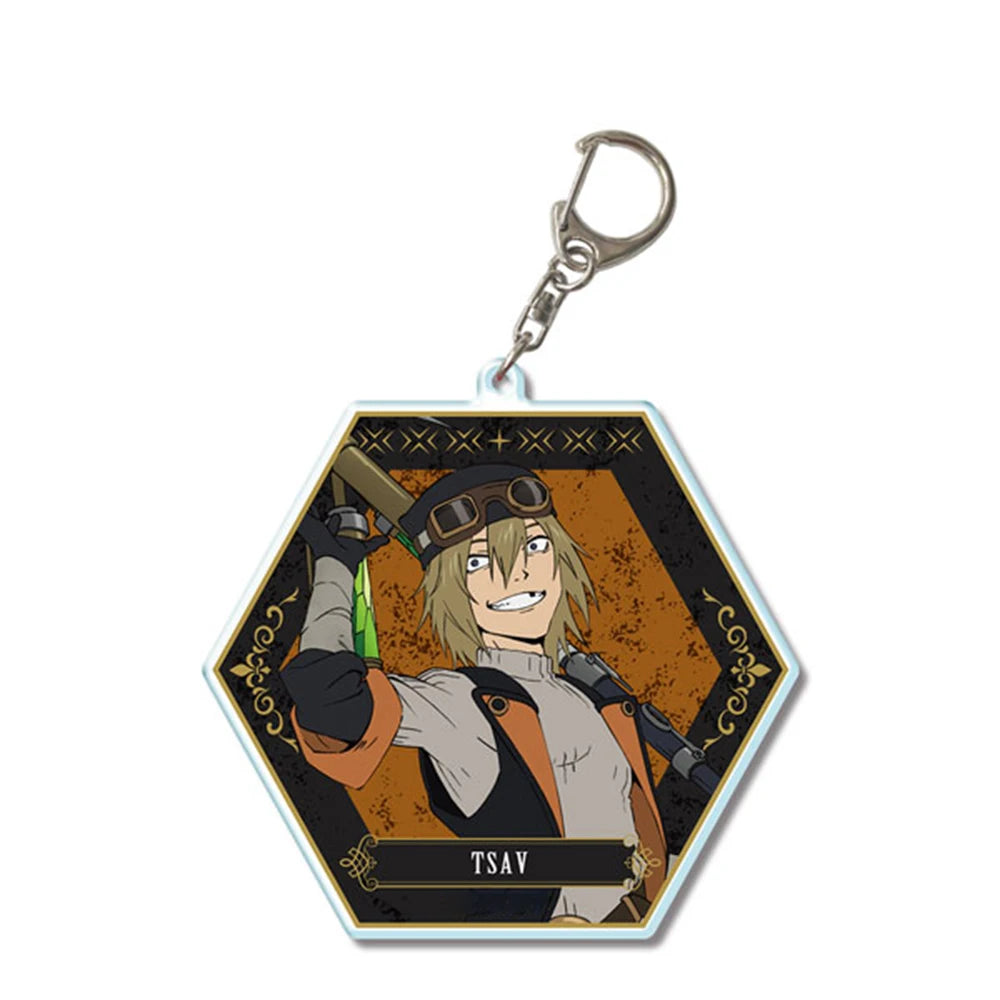 Sentenced to Be a Hero Anime Tsav Keychain