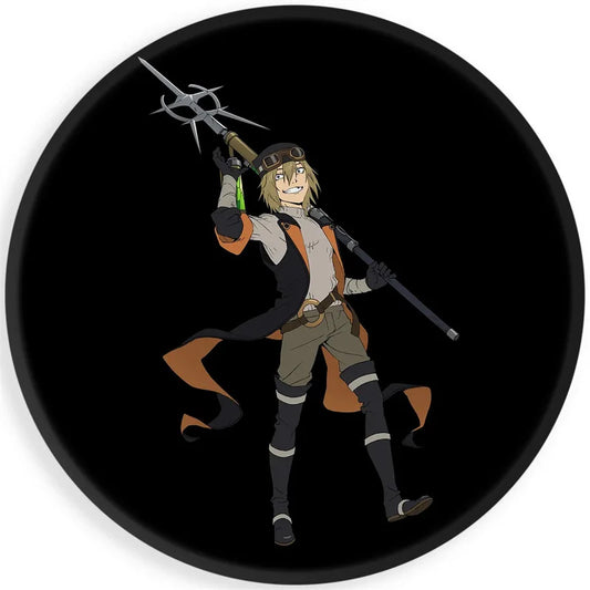 Anime Sentenced to Be a Hero Tsav Button Pin