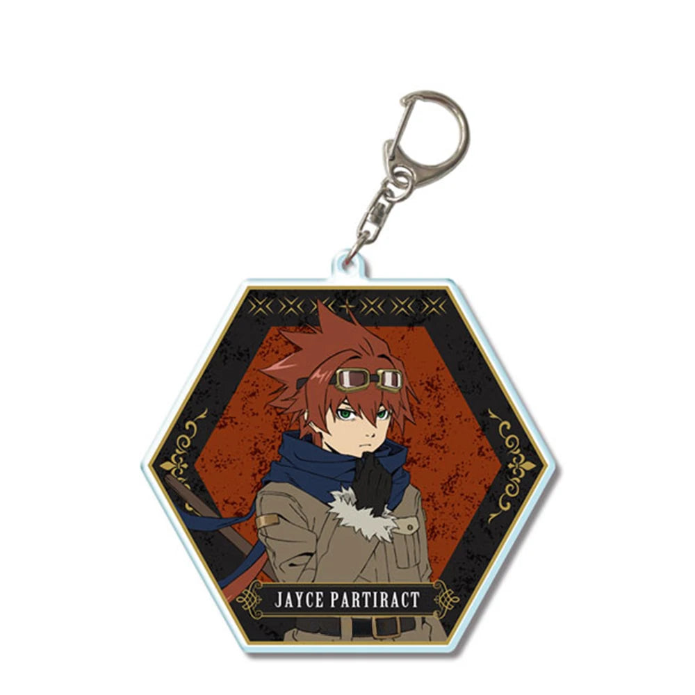 Sentenced to Be a Hero Anime Jayce Partiract Keychain