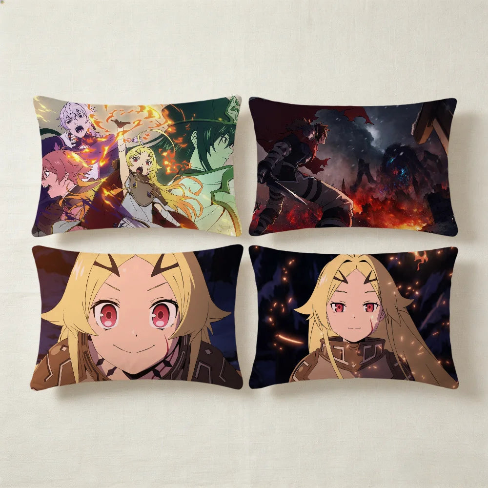 Sentenced to Be a Hero Anime Group Artwork Cushion