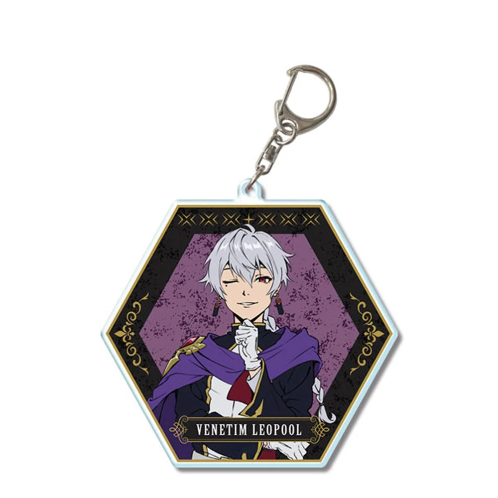 Sentenced to Be a Hero Anime Venetim Leopold Keychain