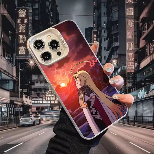 Sentenced to Be a Hero Anime Teoritta Fantasy Sunset iPhone Phone Case
